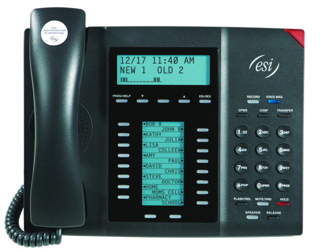 ESI Digital & Ip Phone Options TG Communications